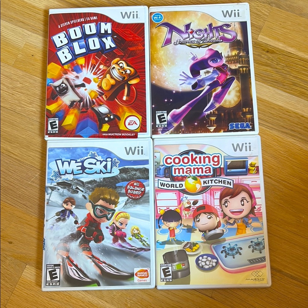 4 Wii Video Games